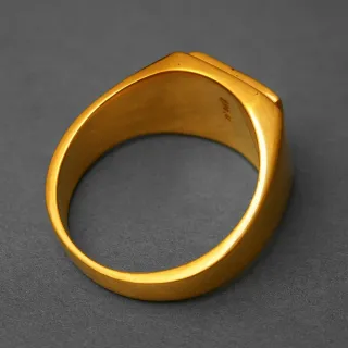 Anillo Oro 18K Caballero Talla 9