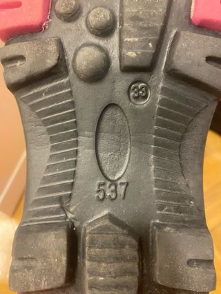 Botas Nieve Niña Talla 33