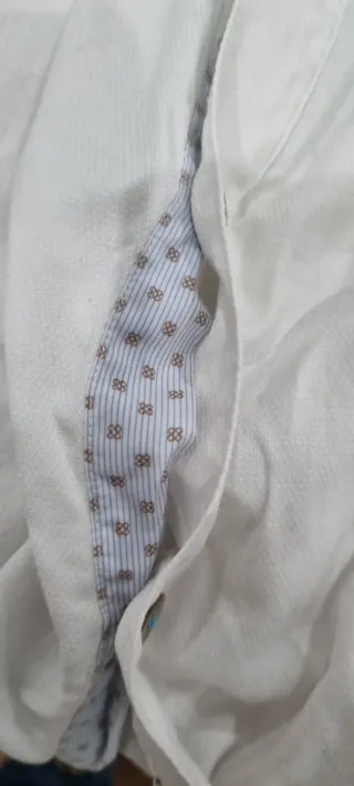 Camisa Roberto Verino Blanca Talla L