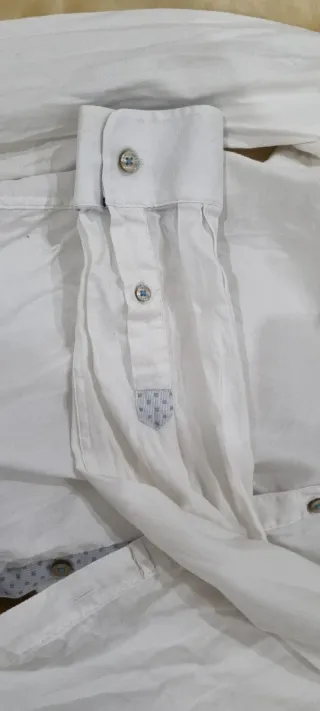 Camisa Roberto Verino Blanca Talla L