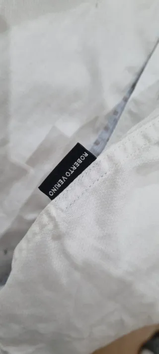 Camisa Roberto Verino Blanca Talla L