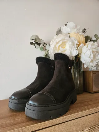 Botas Office Piel Marrón Nuevas