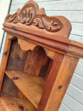 Rinconera Mexicana Madera Tallada