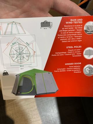 Tienda Campaña Coleman Octagon 8