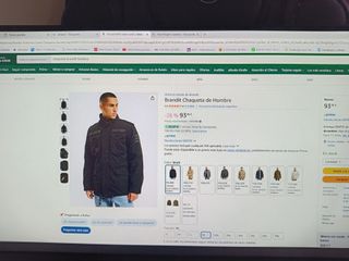 Chaqueta Brandit M65 Hombre Negra Talla XL