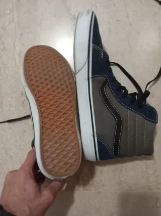 Zapatillas Vans Talla 43 Azul/Gris