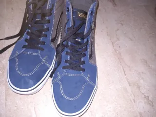 Zapatillas Vans Talla 43 Azul/Gris