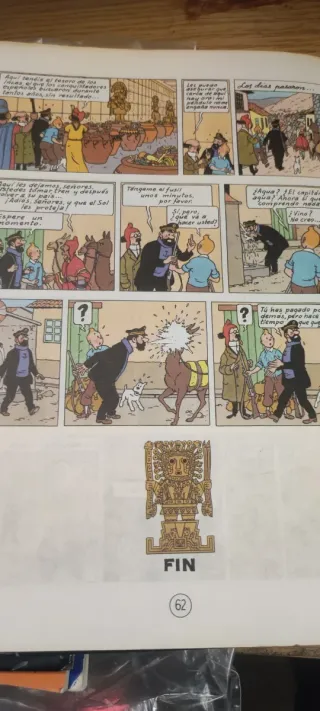 Tintín el templo del sol