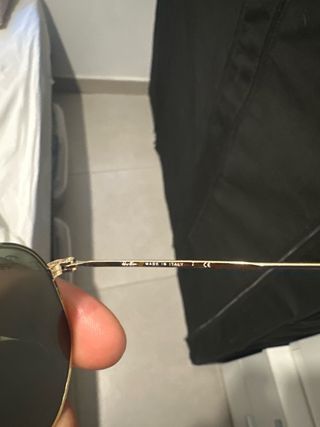 Gafas Ray-Ban Hexagonal Azul Dorado