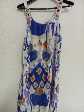 Camiseta tirantes estampada