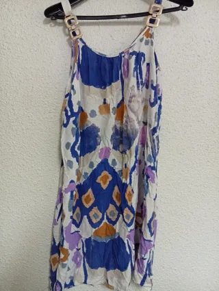 Camiseta tirantes estampada