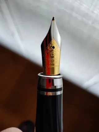 Juego Pluma y Bolígrafo Madera y Plata