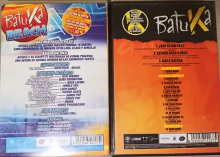 Lote 5 DVDs Batuka Fitness y Baile