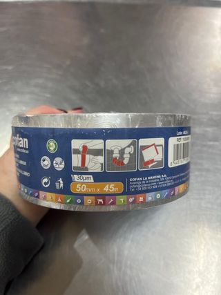 Cinta de aluminio Cofan 50mm x 45m
