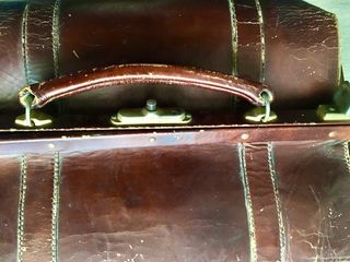 Maletín Doctor Vintage Piel Marrón