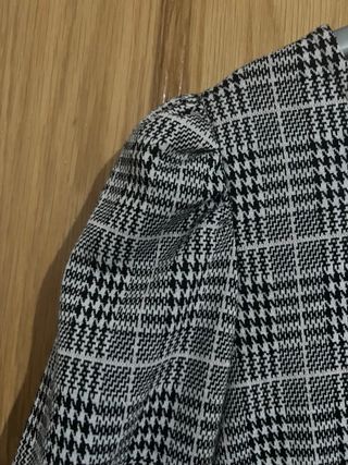 Vestido cuadros corto Talla XS