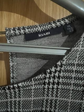 Vestido cuadros corto Talla XS