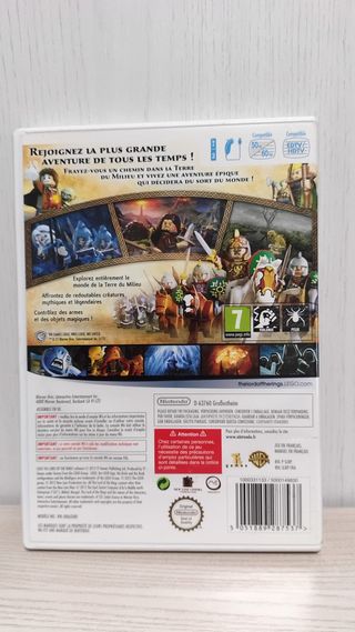lego le seigneur des anneaux wii complet