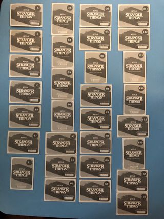 Cromos Stranger Things 2022