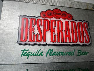 Cartel Publicitario Desperados Tequila Beer