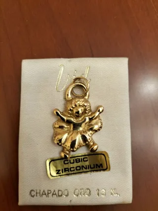 Colgante niña bailarina CUBIC ZIRCONIA