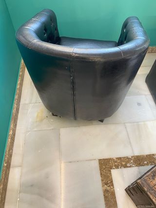 Sillón clásico capitoné