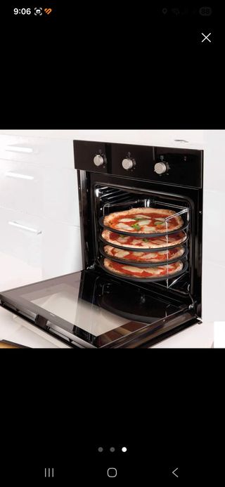 Set 4 Bandejas Pizza Metal