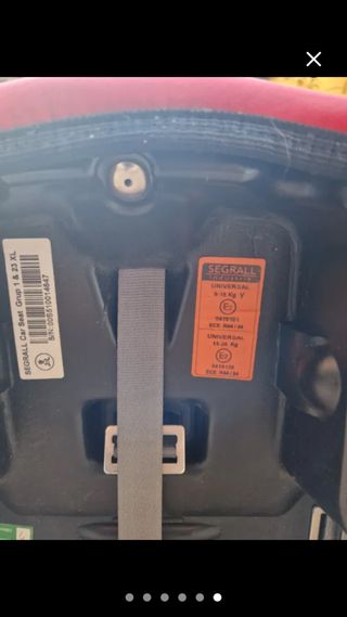 Silla de coche de niño.Prenatal.