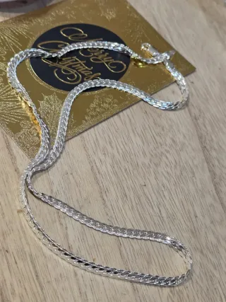 Cadena Plata Ley 925 Hombre