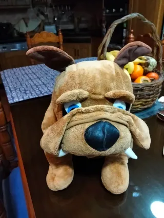 Peluche perro marrón