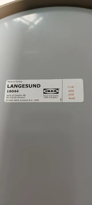 Specchio rotondo Ikea Langesund 25 cm