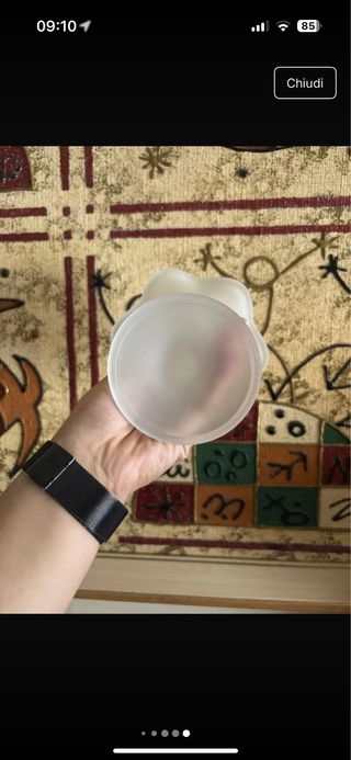 Set 6 Coppe Gelato/Macedonia Vetro