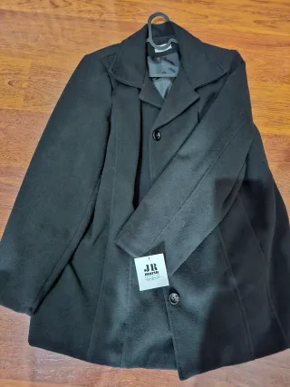 Chaqueta paño JR Marin mujer negra