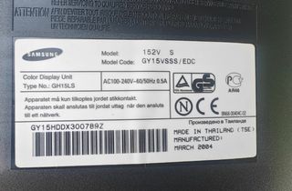 Monitor Samsung SyncMaster 152v