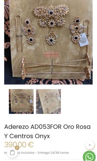 Aderezo Fallera Máximo Betro