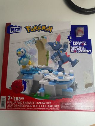 Mega Construx Pokémon Piplup y Sneasel
