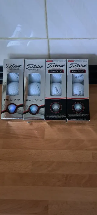 Bolas de Golf Titleist Pro V1x Srixon TaylorMade