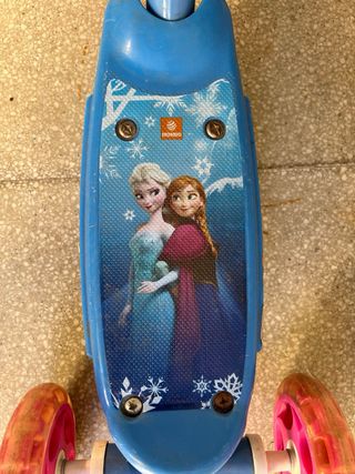Patinete 3 ruedas Frozen