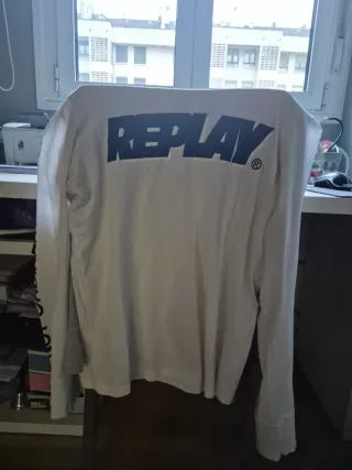 Camiseta Replay Blanca Talla s