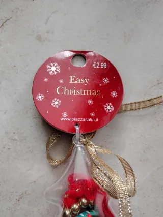 Set lacci e mollette capelli Natale