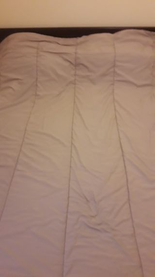 Edredón reversible marrón