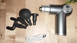 Pistola Masaje + 4 Accesorios