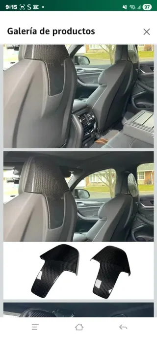 Fundas Asiento Carbono BMW G82 G83 M4 G80 M3