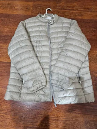 Anorak violeta acolchado