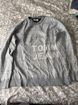Jersey Tommy Jeans Gris