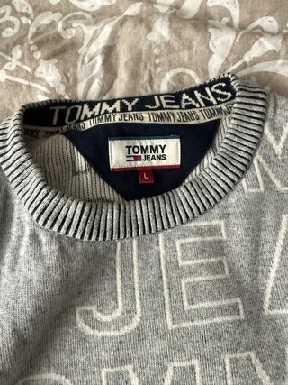 Jersey Tommy Jeans Gris
