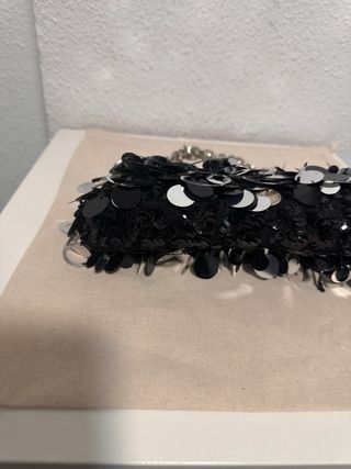 Bolso fiesta lentejuelas Zara
