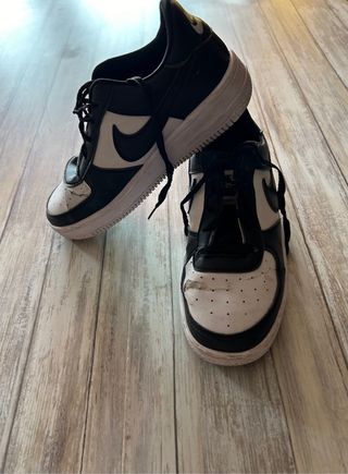 Nike Air Force 1 Talla 36 Mujer Blancas/Negras