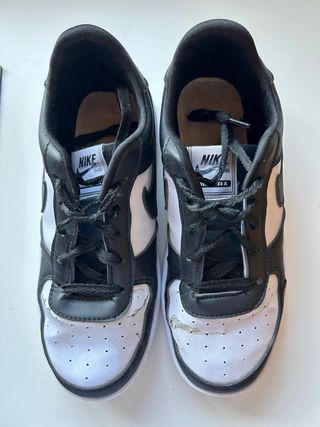 Nike Air Force 1 Talla 36 Mujer Blancas/Negras