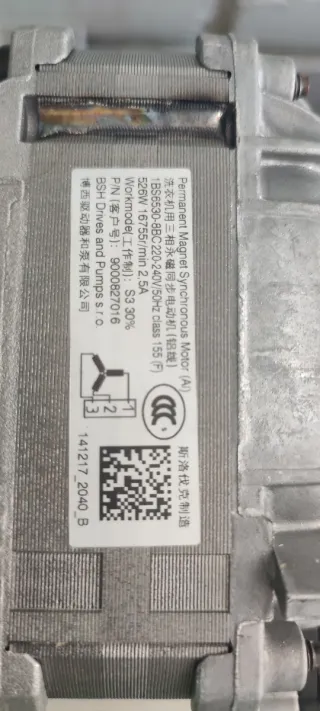 Despiece Lavadora Bosch Serie 6 " 8kg "